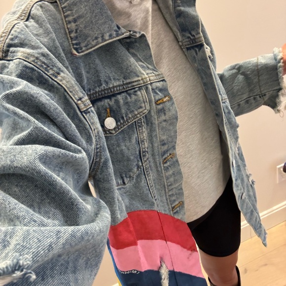 Colorful Denim Jacket - Picture 8 of 8